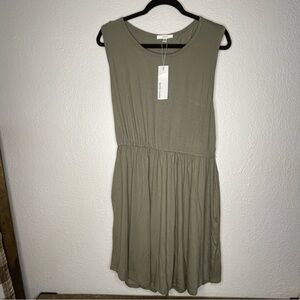 RAZORBACK SLEEVELESS SUMMER GREEN DRESS SIZE XXL